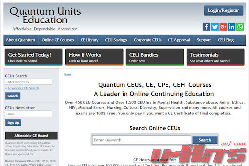 Website preview for: Quantum Unitised