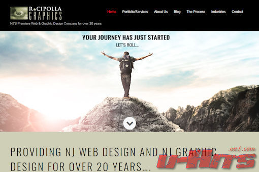Website preview for: Robert Cipolla Graphics
