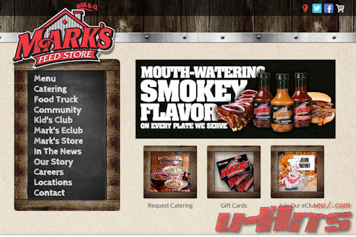 Website preview for: Marks Feed Store