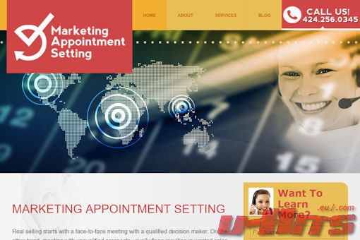 Website preview for: Marketing Appointment Setting