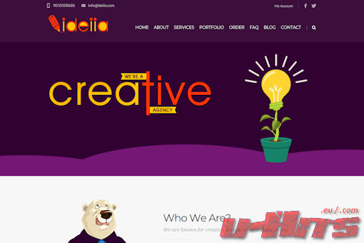 Website preview for: Ideiia